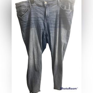 Old Navy Mid-Rise Rockstar Extra Long Jeans Sz 24